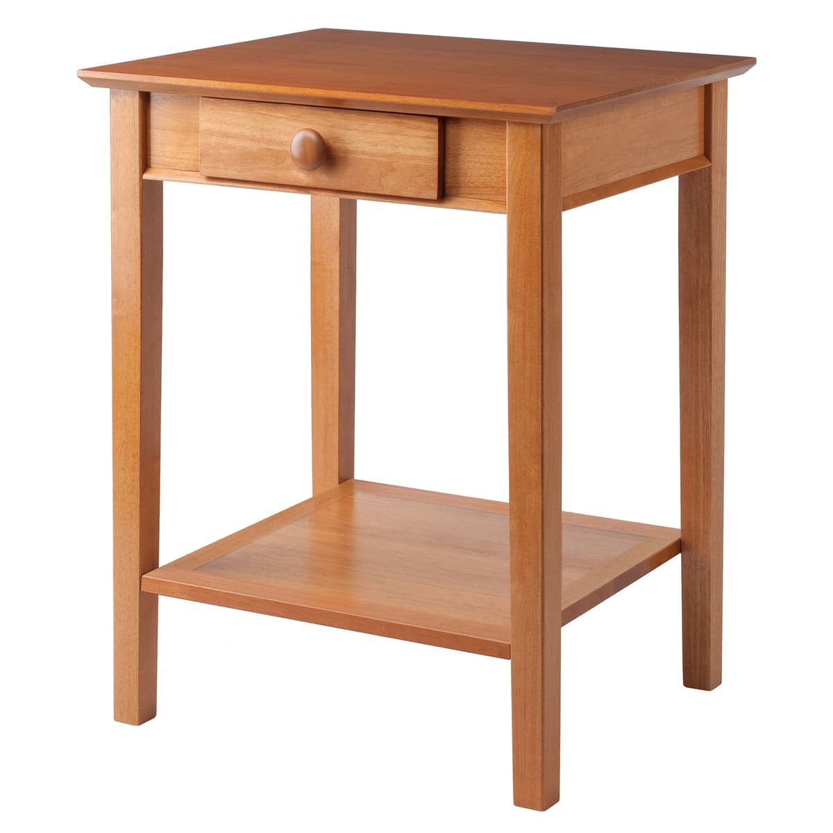 Studio Home Office Printer Stand, Honey