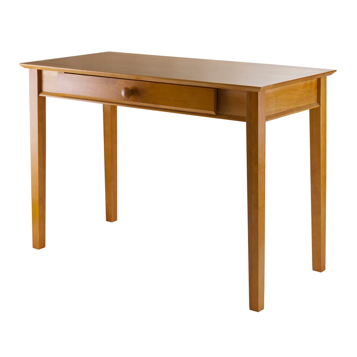Studio Home Office Computer Desk, Honey